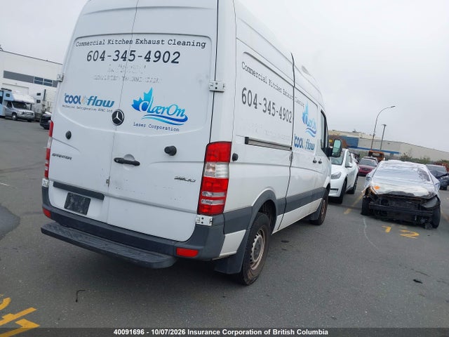 40091696 :رقم المزاد ، WD3BE7CD0JP588194 vin ، 2018 Mercedes-benz Sprinter 2500 مزاد بيع