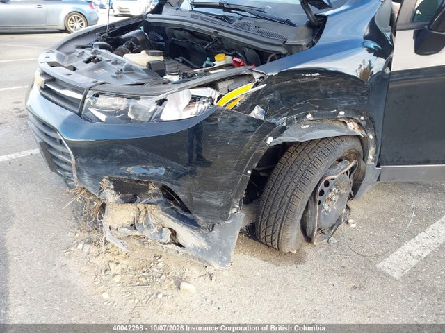 Aukcja sprzedaży 2018 Chevrolet Trax Ls, vin: 3GNCJKSB6JL360468, numer aukcji: 40042298