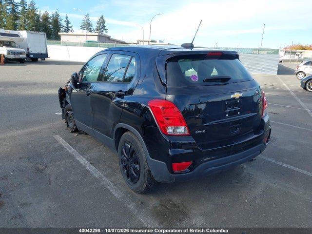 Aukcja sprzedaży 2018 Chevrolet Trax Ls, vin: 3GNCJKSB6JL360468, numer aukcji: 40042298