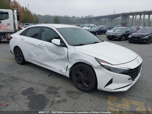 Aukcja sprzedaży 2022 Hyundai Elantra Sel, vin: KMHLM4AG9NU215893, numer aukcji: 40091717