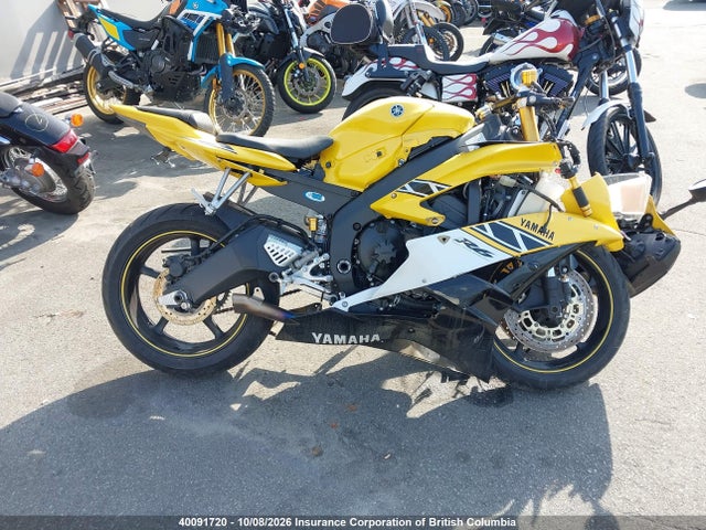 2006 Yamaha Yzfr6 მანქანა იყიდება აუქციონზე, vin: JYARJ12N36A000043, აუქციონის ნომერი: 40091720