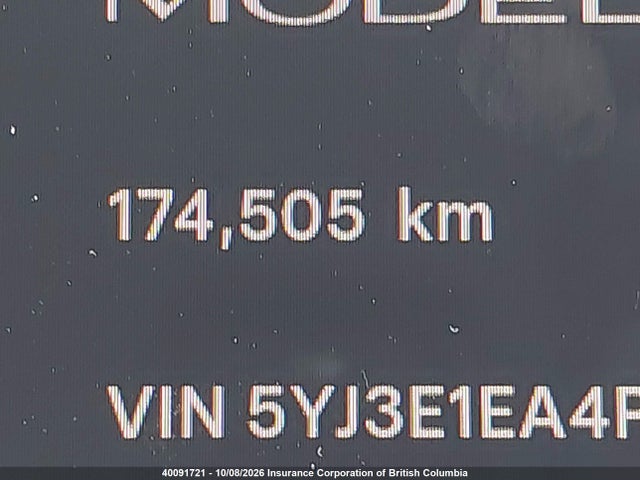 2023 Tesla Model 3 მანქანა იყიდება აუქციონზე, vin: 5YJ3E1EA4PF698338, აუქციონის ნომერი: 40091721