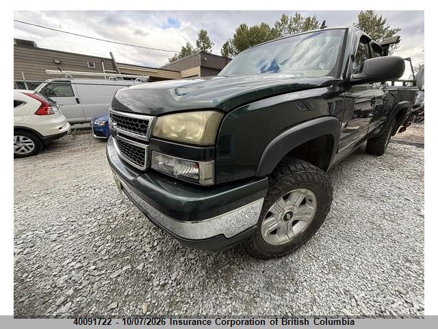 2006 Chevrolet Silverado K1500 მანქანა იყიდება აუქციონზე, vin: 2GCEK13T461178132, აუქციონის ნომერი: 40091722