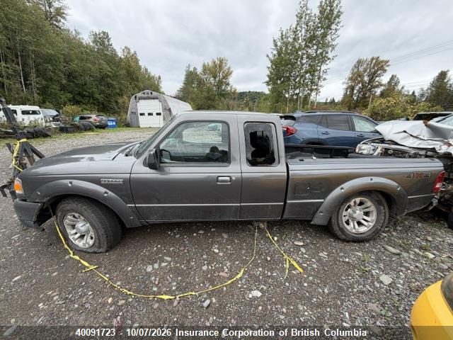 40091723 :رقم المزاد ، 1FTLR4FE4APA21293 vin ، 2010 Ford Ranger Sport/xlt مزاد بيع