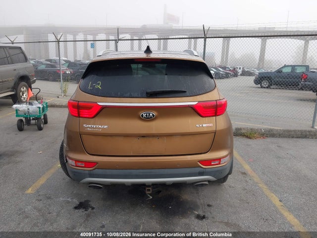 Продажа на аукционе авто 2017 Kia Sportage Sx Turbo, vin: KNDPRCA66H7088077, номер лота: 40091735