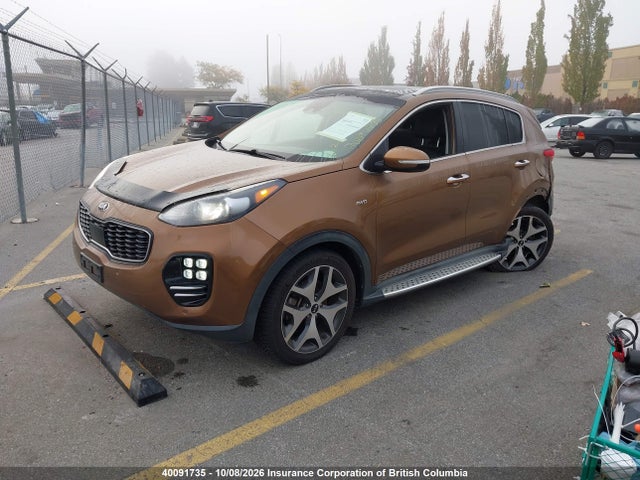 Продажа на аукционе авто 2017 Kia Sportage Sx Turbo, vin: KNDPRCA66H7088077, номер лота: 40091735