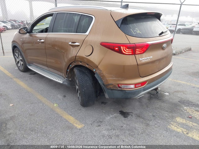 Продажа на аукционе авто 2017 Kia Sportage Sx Turbo, vin: KNDPRCA66H7088077, номер лота: 40091735