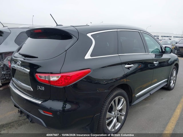 40087607 :رقم المزاد ، 5N1AL0MMXDC337347 vin ، 2013 Infiniti Jx35 مزاد بيع