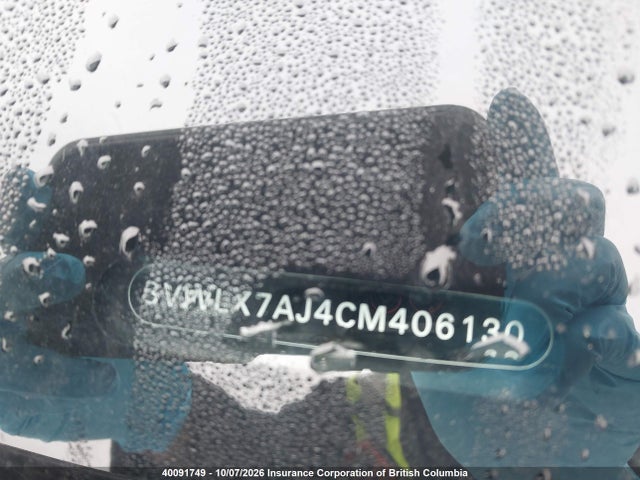 40091749 :رقم المزاد ، 3VWLX7AJ4CM406130 vin ، 2012 Volkswagen Jetta مزاد بيع
