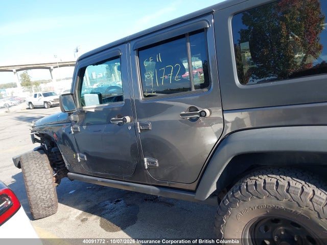 40091772 :رقم المزاد ، 1C4BJWDG6JL810300 vin ، 2018 Jeep Wrangler Jk Unlimited Sport مزاد بيع