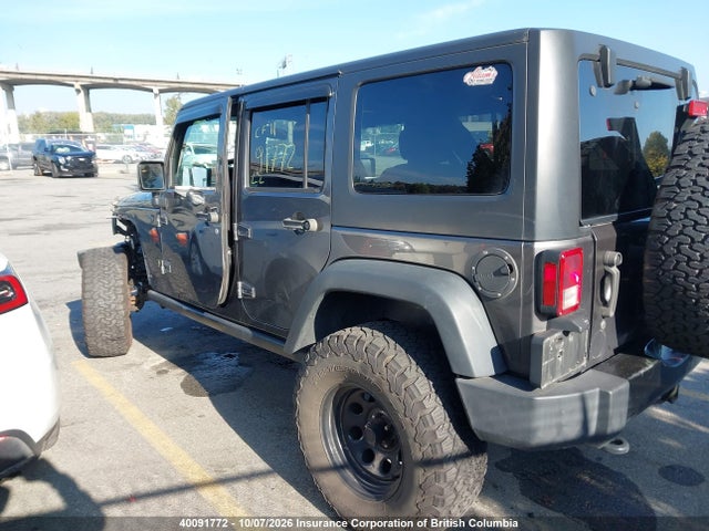 40091772 :رقم المزاد ، 1C4BJWDG6JL810300 vin ، 2018 Jeep Wrangler Jk Unlimited Sport مزاد بيع