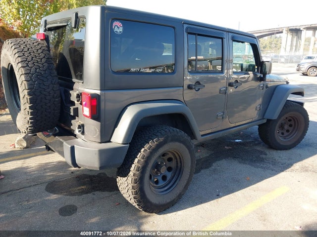 40091772 :رقم المزاد ، 1C4BJWDG6JL810300 vin ، 2018 Jeep Wrangler Jk Unlimited Sport مزاد بيع