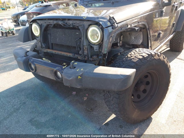 40091772 :رقم المزاد ، 1C4BJWDG6JL810300 vin ، 2018 Jeep Wrangler Jk Unlimited Sport مزاد بيع