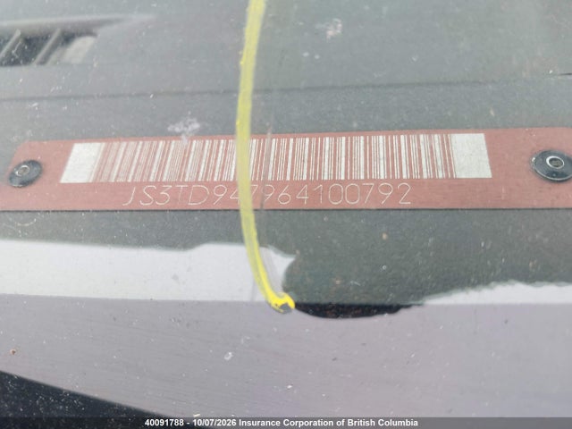 40091788 :رقم المزاد ، JS3TD947964100792 vin ، 2006 Suzuki Grand Vitara Luxury مزاد بيع