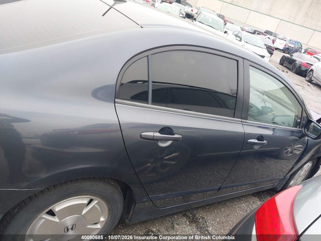 2008 Honda Civic Hybrid მანქანა იყიდება აუქციონზე, vin: JHMFA36228S801481, აუქციონის ნომერი: 40080685