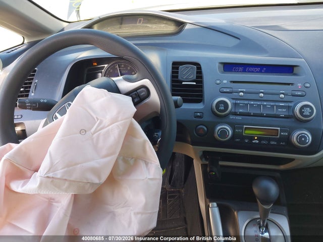 2008 Honda Civic Hybrid მანქანა იყიდება აუქციონზე, vin: JHMFA36228S801481, აუქციონის ნომერი: 40080685