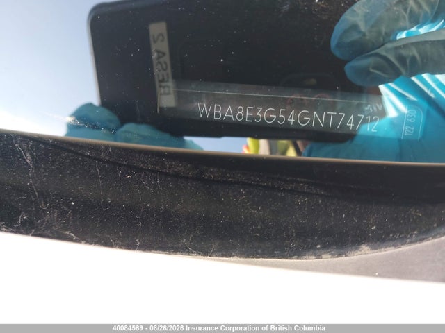 Aukcja sprzedaży 2016 Bmw 328 Xi Sulev, vin: WBA8E3G54GNT74712, numer aukcji: 40084569