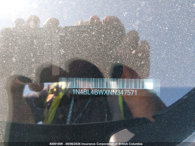 1N4BL4BWXNN347571 Nissan Altima