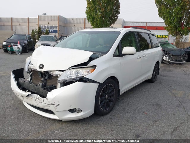 2012 Toyota Sienna Xle 7 Passenger მანქანა იყიდება აუქციონზე, vin: 5TDDK3DC2CS045296, აუქციონის ნომერი: 40091804