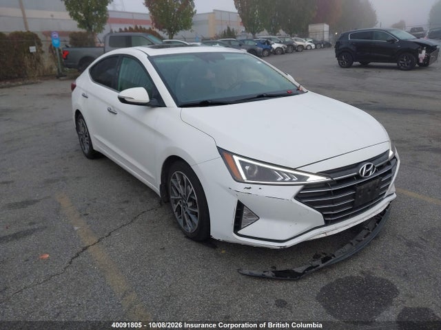 2020 Hyundai Elantra Sel/value/limited მანქანა იყიდება აუქციონზე, vin: KMHD84LF2LU990627, აუქციონის ნომერი: 40091805