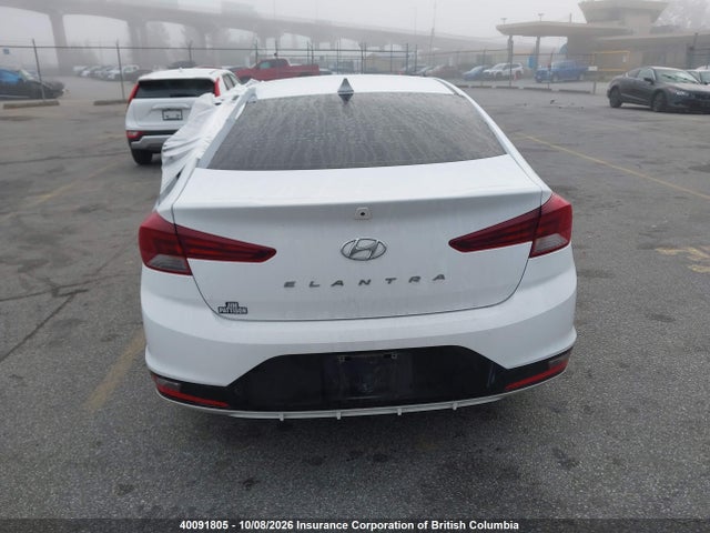 2020 Hyundai Elantra Sel/value/limited მანქანა იყიდება აუქციონზე, vin: KMHD84LF2LU990627, აუქციონის ნომერი: 40091805
