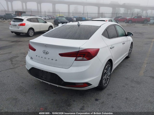 2020 Hyundai Elantra Sel/value/limited მანქანა იყიდება აუქციონზე, vin: KMHD84LF2LU990627, აუქციონის ნომერი: 40091805
