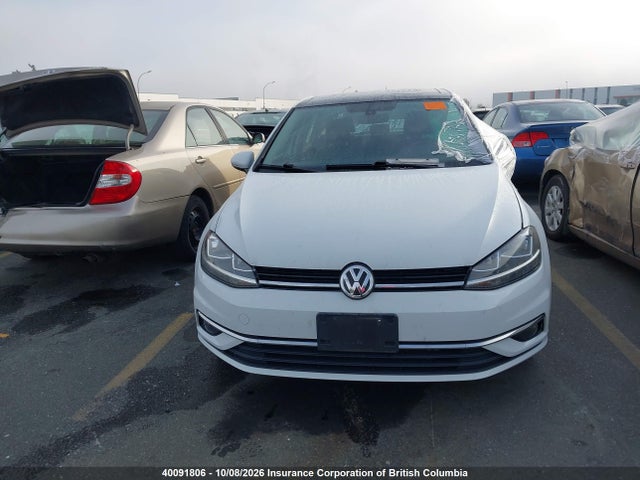 40091806 :رقم المزاد ، 3VWG57AU0KM032745 vin ، 2019 Volkswagen Golf مزاد بيع