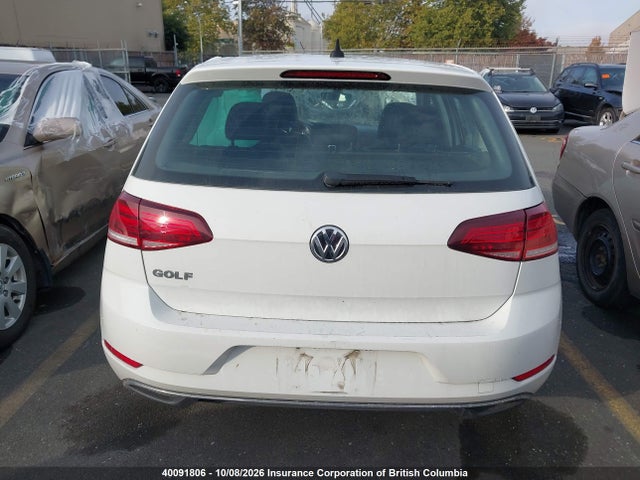 40091806 :رقم المزاد ، 3VWG57AU0KM032745 vin ، 2019 Volkswagen Golf مزاد بيع