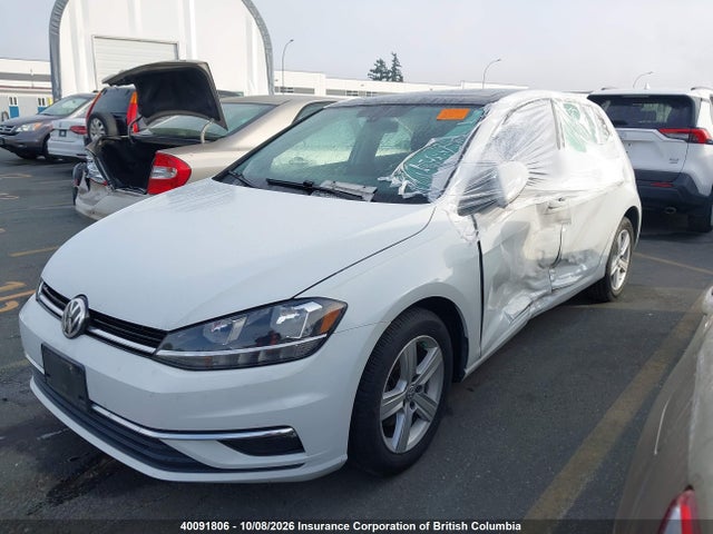 40091806 :رقم المزاد ، 3VWG57AU0KM032745 vin ، 2019 Volkswagen Golf مزاد بيع