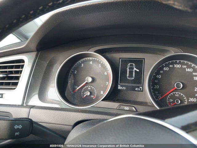 40091806 :رقم المزاد ، 3VWG57AU0KM032745 vin ، 2019 Volkswagen Golf مزاد بيع