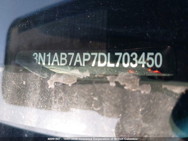 Aukcja sprzedaży 2013 Nissan Sentra S/sv/sr/sl, vin: 3N1AB7AP7DL703450, numer aukcji: 40091807