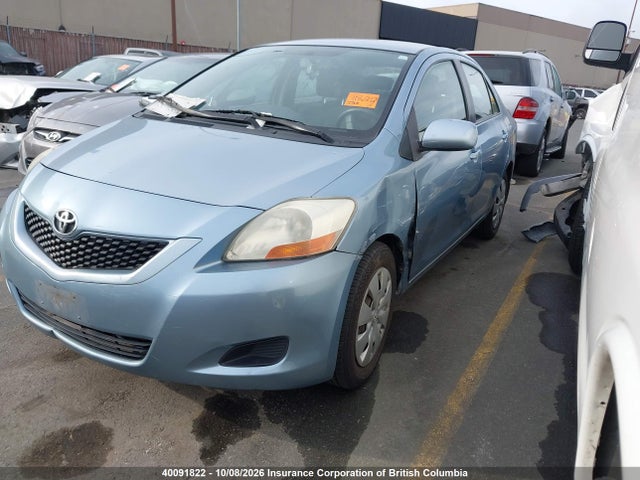 40091822 :رقم المزاد ، JTDBT903X91320335 vin ، 2009 Toyota Yaris مزاد بيع