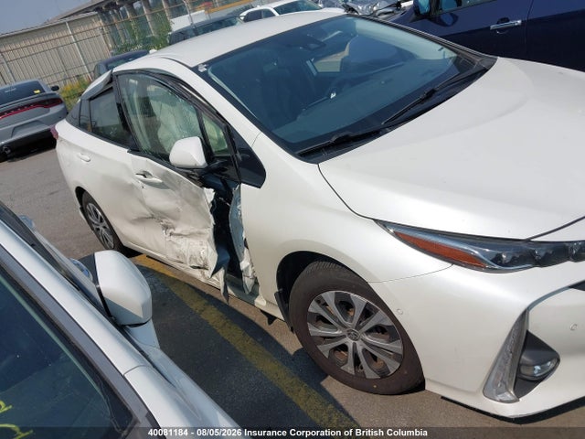 40081184 :رقم المزاد ، JTDKARFP1L3153875 vin ، 2020 Toyota Prius Prime Le/xle/limited مزاد بيع