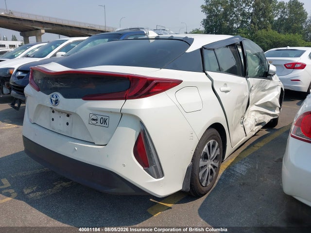 40081184 :رقم المزاد ، JTDKARFP1L3153875 vin ، 2020 Toyota Prius Prime Le/xle/limited مزاد بيع
