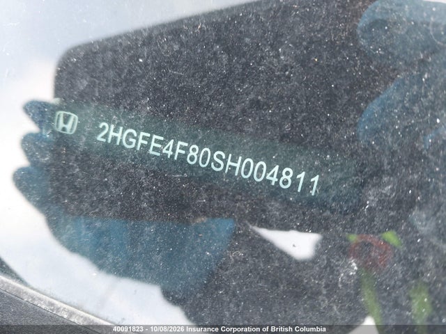 Продажа на аукционе авто 2025 Honda Civic, vin: 2HGFE4F80SH004811, номер лота: 40091823