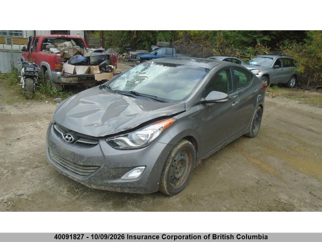 40091827 :رقم المزاد ، 5NPDH4AE5BH013280 vin ، 2011 Hyundai Elantra Gls/limited مزاد بيع