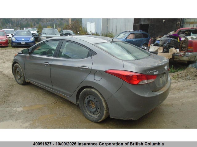 40091827 :رقم المزاد ، 5NPDH4AE5BH013280 vin ، 2011 Hyundai Elantra Gls/limited مزاد بيع