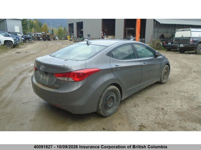 40091827 :رقم المزاد ، 5NPDH4AE5BH013280 vin ، 2011 Hyundai Elantra Gls/limited مزاد بيع