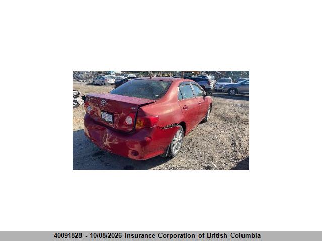 40091828 :رقم المزاد ، 2T1BU40E29C079948 vin ، 2009 Toyota Corolla S/le/xle مزاد بيع