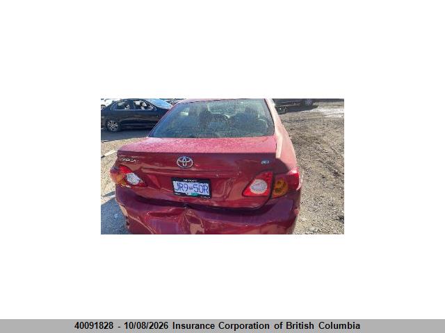 40091828 :رقم المزاد ، 2T1BU40E29C079948 vin ، 2009 Toyota Corolla S/le/xle مزاد بيع