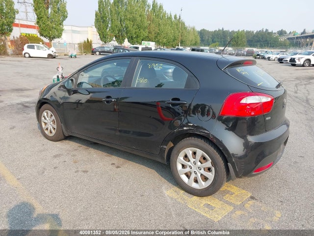2013 Kia Rio Ex/lx/lx+/lx+ Eco/sx მანქანა იყიდება აუქციონზე, vin: KNADM5A32D6785701, აუქციონის ნომერი: 40081352