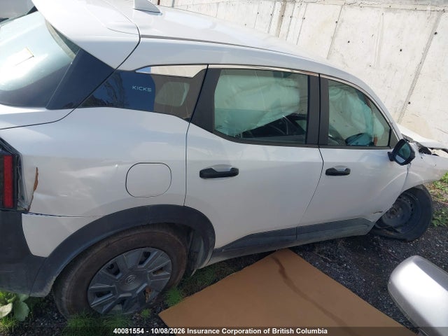 Продаж на аукціоні авто 2025 Nissan Kicks S, vin: 3N8AP6BB5SL343334, номер лоту: 40081554