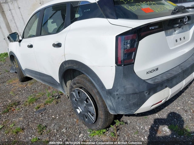 Продаж на аукціоні авто 2025 Nissan Kicks S, vin: 3N8AP6BB5SL343334, номер лоту: 40081554