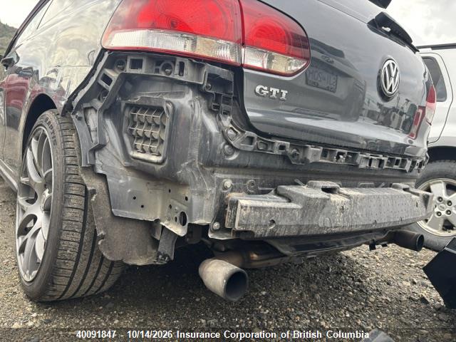 Продаж на аукціоні авто 2012 Volkswagen Gti, vin: WVWFV7AJ2CW230491, номер лоту: 40091847