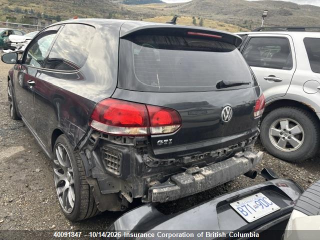 Продаж на аукціоні авто 2012 Volkswagen Gti, vin: WVWFV7AJ2CW230491, номер лоту: 40091847