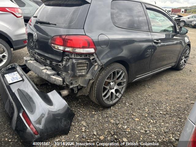 Продаж на аукціоні авто 2012 Volkswagen Gti, vin: WVWFV7AJ2CW230491, номер лоту: 40091847