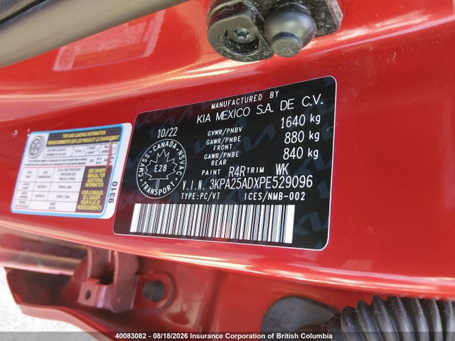 KIA RIO S 2023 3KPA25ADXPE529096 Image 9