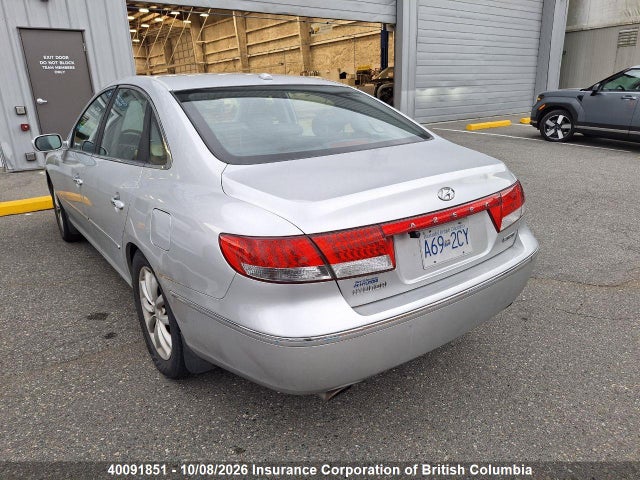 Aukcja sprzedaży 2008 Hyundai Azera, vin: KMHFC46F28A249065, numer aukcji: 40091851