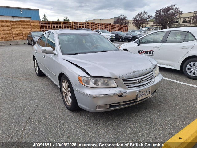 Aukcja sprzedaży 2008 Hyundai Azera, vin: KMHFC46F28A249065, numer aukcji: 40091851