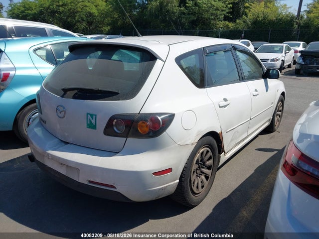 40083209 :رقم المزاد ، JM1BK143541160579 vin ، 2004 Mazda 3 Hatchback مزاد بيع